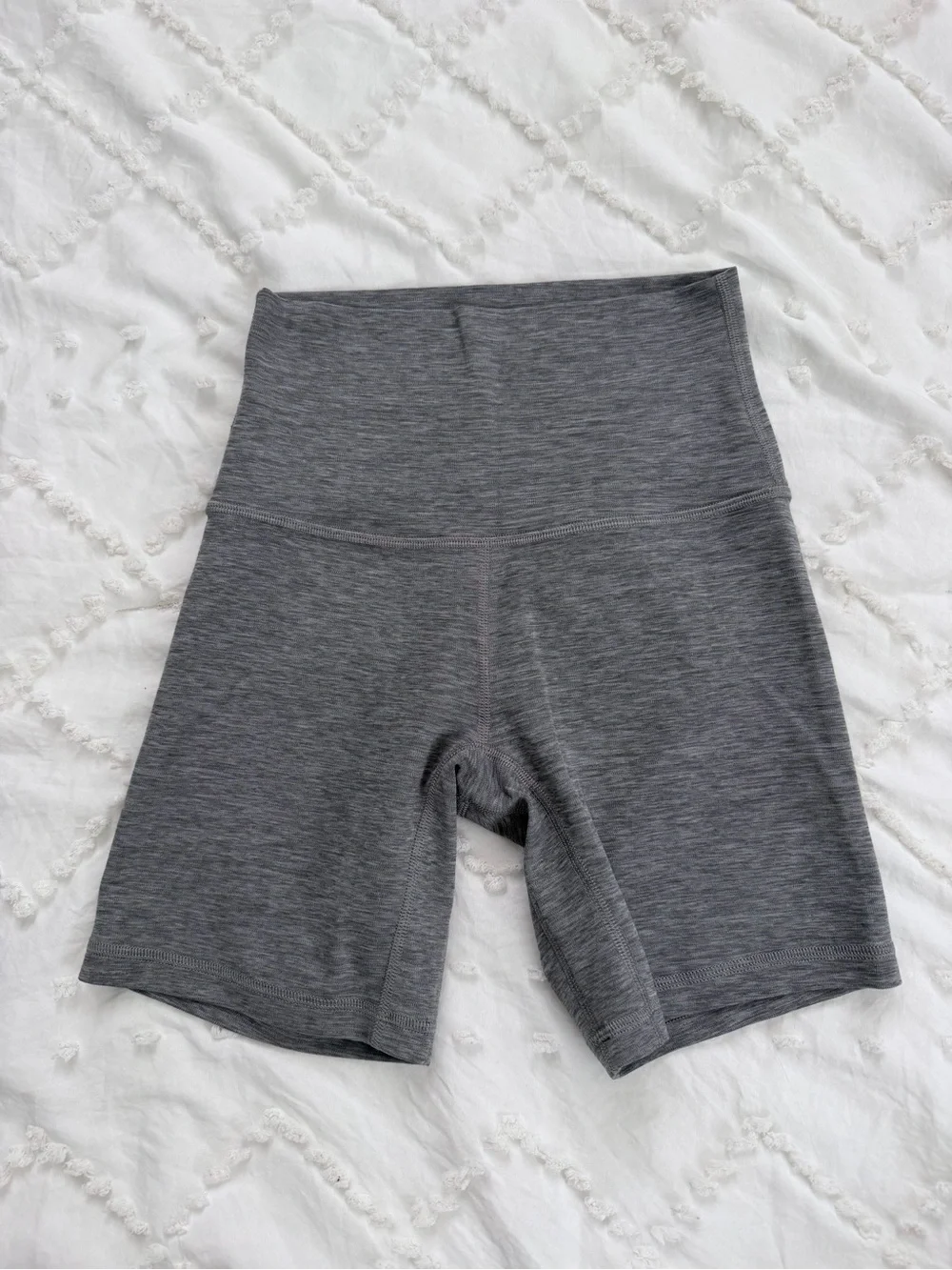 Lululemon Align High-Rise Short 6” Heathered Core Medium Grey Size 2 NWOT